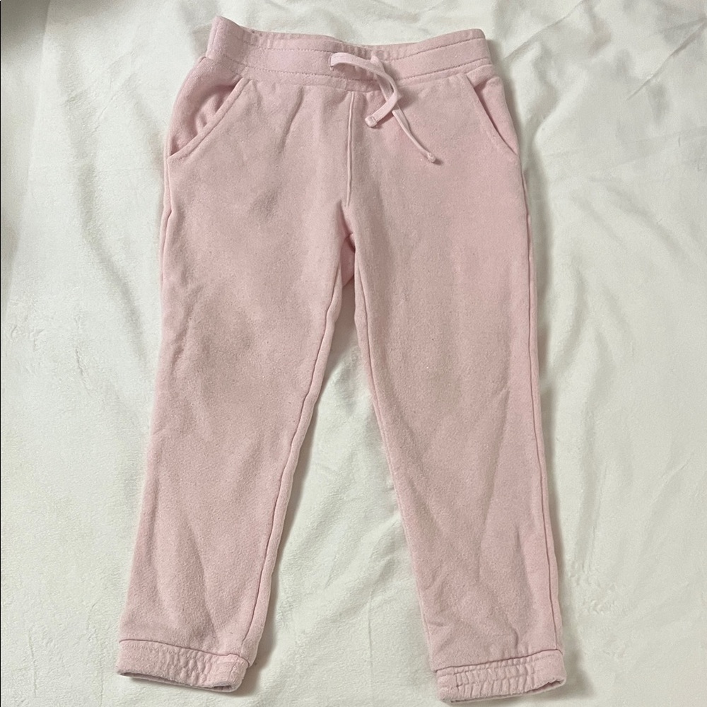 Gymboree Light Pink Joggers with Drawstring